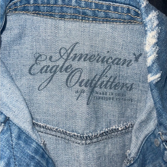 American Eagle Outfitters Blue Jean Jacket - Picture 2 of 4